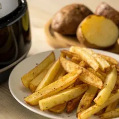 Sekret chrupiących frytek: Czas i temperatura smażenia (Air Fryer/Olej)