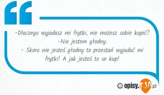 Dlaczego wyjadasz mi frytki? Kultowy mem i psychologia podjadania.