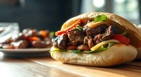 Kebab w bułce: ile ma kalorii? Poznaj fakty i sposoby na lżejszą wersję